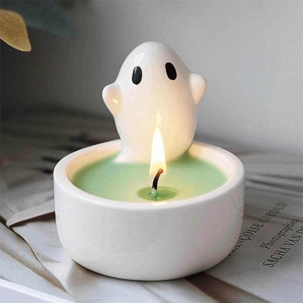 Ceramic Cartoon Animal Candle Holder Nordic Style Desktop Candelabrum Tealight Holder Home Decor