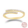 Canner   Copper Lovely Snake Shape Open Adjustable Finger Rings For Women Simple Ring Trendy Jewelry Accessory Femme