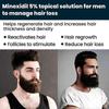 Hair Growth Serum for Hair Loss and Hair Regrowth 60ml*3 Ginger Hair Growth Solution for Men Hair Growth Treatment Repairs Hair Follicles