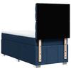 Vidaxl Continental Bed With Mattress, Blue, Fabric, 90X200 Cm