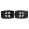 1X Replacement For BMW E46 Mirror Left Right Side Car Glass Heated Rearview Mirror Glass 51168250437 51168250438 Car Accessories
