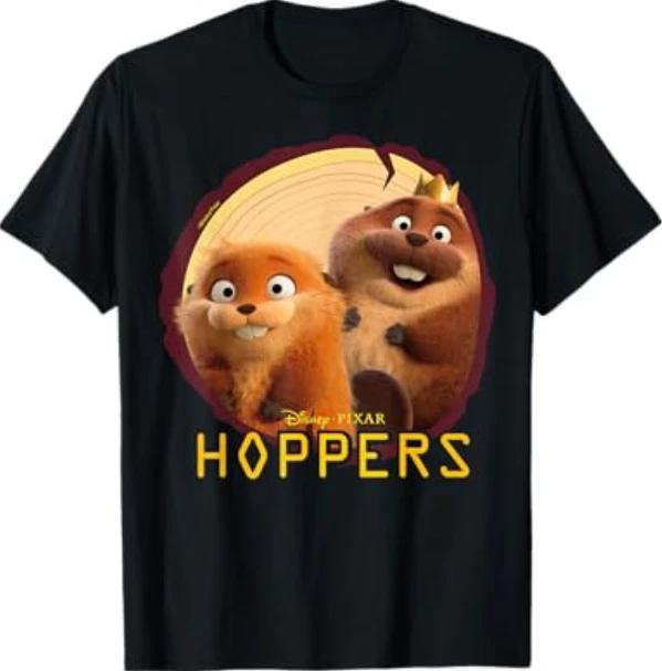 Disney Pixar Hoppers Mabel and King George Cutie Duo T-Shirt S