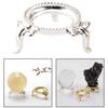 1PC Metal Crystal Ball Base Globe Stone Holder Sphere Pedestal Display Fixed