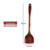 Sour Jujube Wood Long Handle Spoon & Spatula Set - Non-stick, High Heat Resistant, Perfect for Stir-fry & Soup