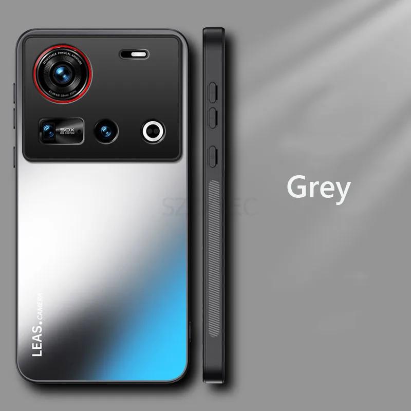ShockProof AG Frosted Soft TPU+PC Matte Back Cover For ZTE Nubia Z70 Ultra Z70Ultra 5G Phone Case Coque