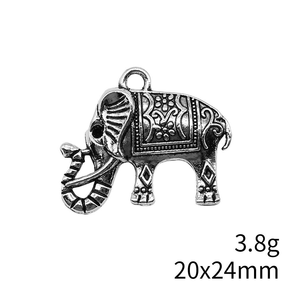 Wedding Anniversary Charms For Jewellery Making Elephant God Charms Pendant Biz Cell Phone Pendant