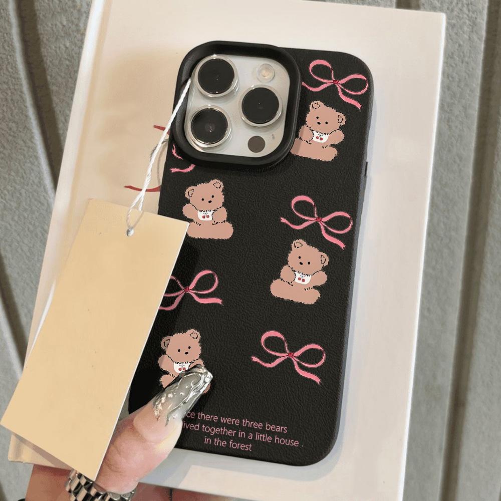 

Чехол для телефона iPhone 11 13, чехол для iPhone 12 14 15 16 Pro Max 12 Pro 15 Plus, кожаный, окрашенный, водонепроницаемый, устойчивый к падениям и износу, мультяшный iPhone 11