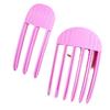 Wind Styling Comb: Fluffy Bang Shaper for Women - Volumizing Hair Pad & Clip