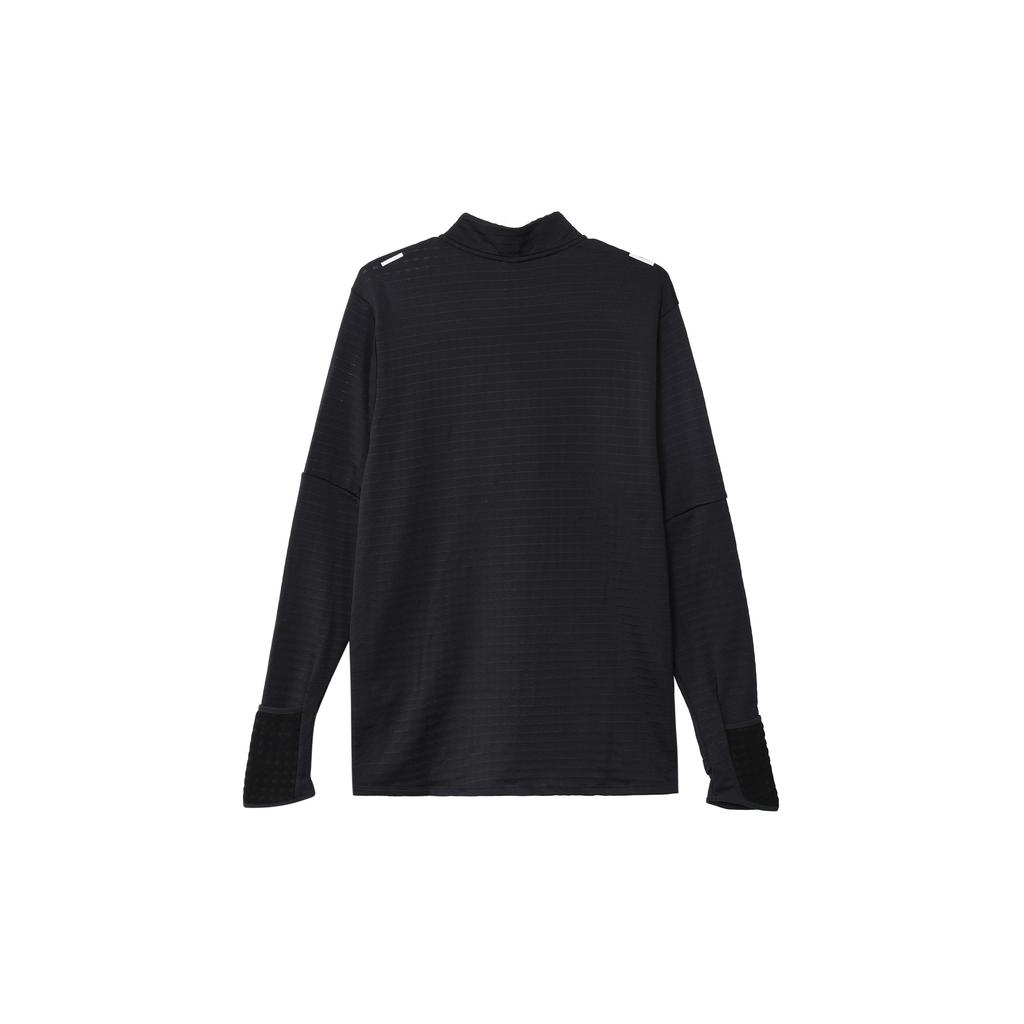 Nike Printed Logo Stand Collar Long Sleeve T-Shirt Men Tops Black DD5663-010