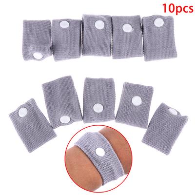 5 Paare/10 Stück blaue Reisekrankheit Armband Übelkeit Linderung Reise Boot Auto