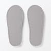 MUJI Washable Cotton Tile Slippers with Front Size Room Shoes Closure, Green, M, 84770548,