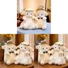 Cute Sheep Plush Toy For Couples Gift Warm Fuzzy Teddy Bear With Pp Cotton Filling