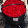 Qixi Valentine's Gift: Handheld Artificial Rose Bouquet for Girlfriend, Wife, or Best Friend - Ideal for Proposal or Birthday
