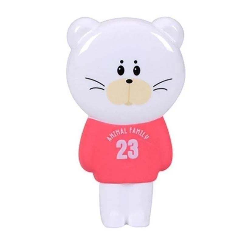 Cute Plastic Cartoon Rabbit Correction Tape Fix with Eraser Office School Supplies Animal Family Stationery Color Random
