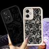 Soft Shell Phone Case for Xiaomi Redmi 13 A4 12 A3 A1 A2 Plus Lacey Pattern Fashion Funny