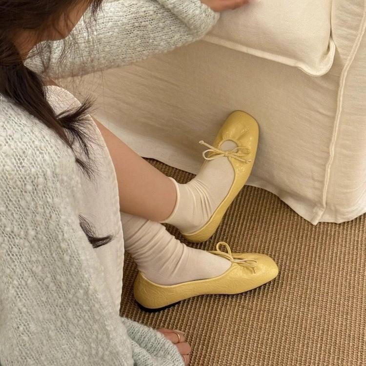 Flat-bottomed French Gentle Evening Shoes Women's Shoes 2025 New Summer Soft-soled Versatile Grandma Shoes with Skirts Single Shoes