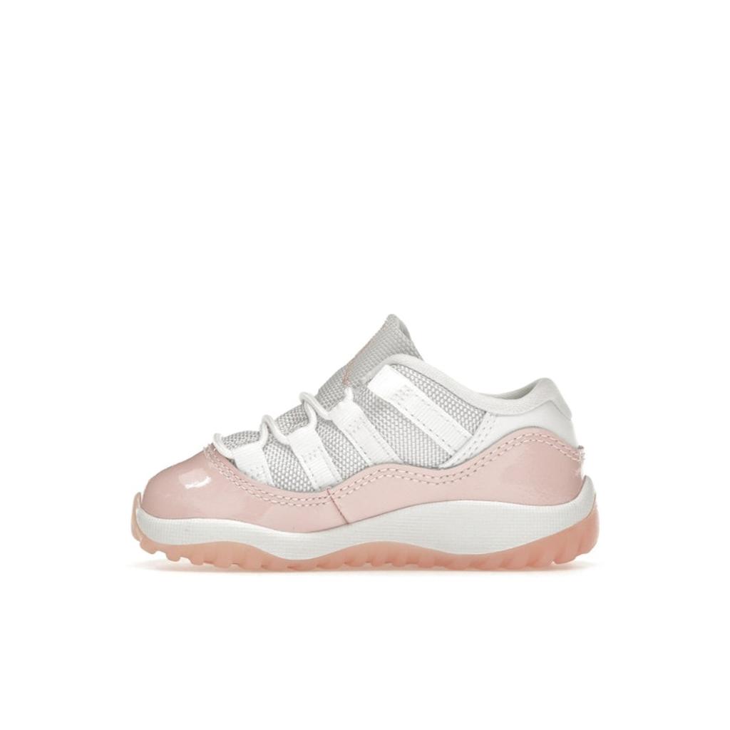 Air Jordan 11 Retro Low TD Legend Pink Baby-Sneakers Weiß 645107-160