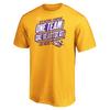 Ncaa Louisiana State University Tigers Lsu Tigers Pure Cotton Short-Sleeved T-Shirt