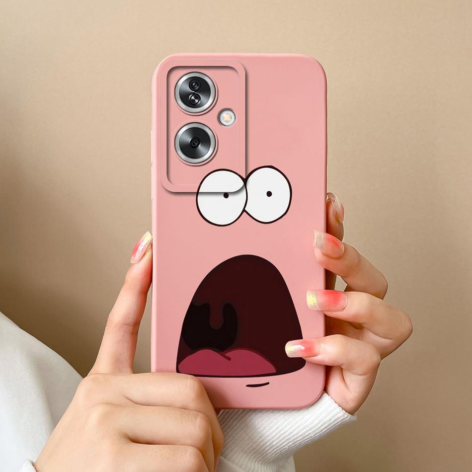 Case For OPPO A79 A2 5G Flower Soft Liquid Silicone Camera Lens Protection Phone Shockproof Back Cover For OPPO A79 A2 Funda