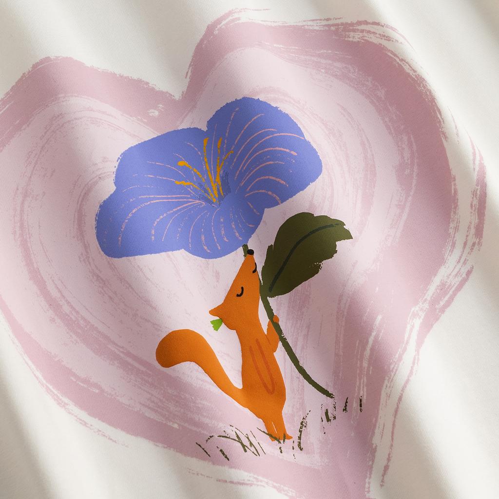 Anta Casual Short Sleeve Knitted T-Shirt Unisex tops Ivory 972628114-1