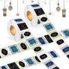 500 Moon  EIDMubarak Stickers Adhesive Decals for Office and School
