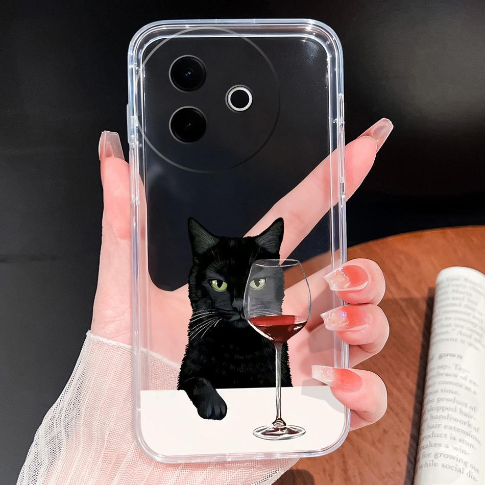 Case For Vivo Y39 Y38 5G Ocean Fish Transparent Phone Back Cover For VivoY 39 Y 38 Soft Slim TPU Silicone Lightweight Protectors