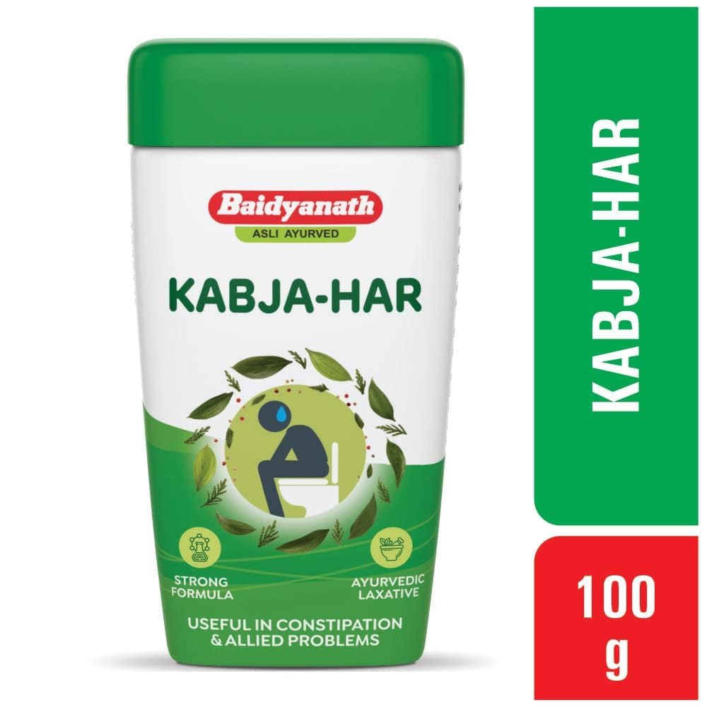 Baidyanath Asli Ayurved Kabja-Har Bowel Regulator 100 Gms X Pack Of 3 For Digestive Health