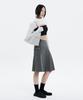 Hanahi Puffy Tote Bag Grey