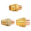 Universal Brass Pipe Union Connector Coupler Adapter End Feed Plumbing Fitting Coupler for Easy To Installation
