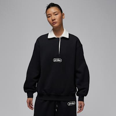 Jordan Flight Fleece Women s Rugby Top S