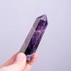 Natural Amethyst Crystal Wand - Healing Pointed Tower for Energy Meditation Chakra Balancing 2.5-3 inch
