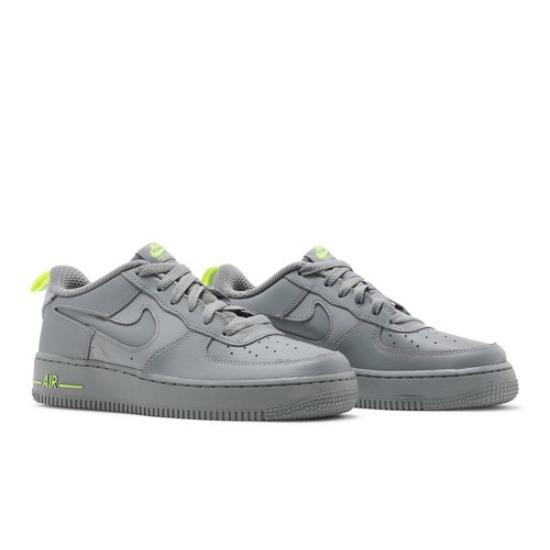 

Nike Air Force 1 07 LV8 GS Particle Grey Volt DD3227-001 EU 36 серый