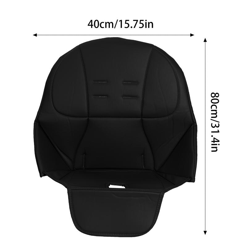 Baby Dining Chair Seat Cushion PU Leather Sandwich Sponge Suitable for Peg Perego Tatamia high chair Accessories baby chaircover