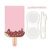 Contact Lens Case Ice Cream Style Container Set Portable Contact Lens Box For Women Travel Contact Lenses Case