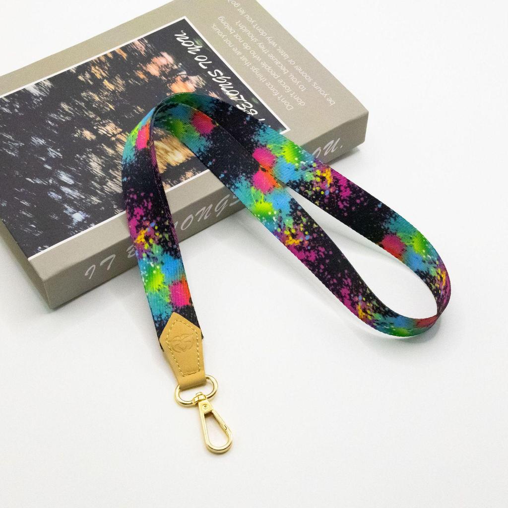 Colorful Camera & Keychain Anti-Lost Woven Wrist Strap for Water Cup, Bag & Mobile Phone