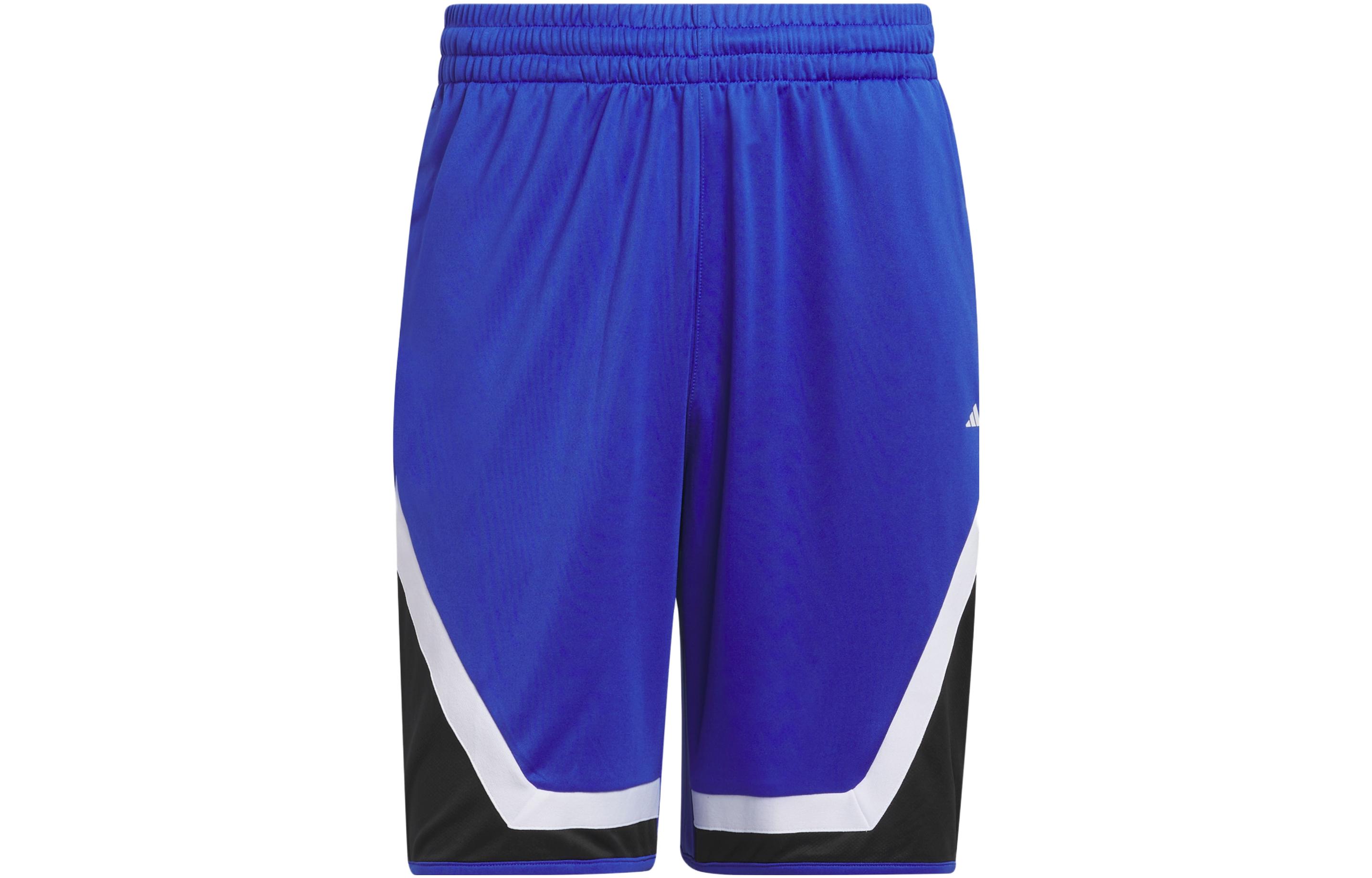 Баскетбольные шорты Adidas SS23 Мужские Полуфлуоресцентный синий IC2431 L
