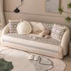 Cotton and Linen Sofa Cushion Four Seasons Universal Bohemian Ethnic Ins Style Backrest Towel Cover Cloth Non-Slip Sofa Cover Towel