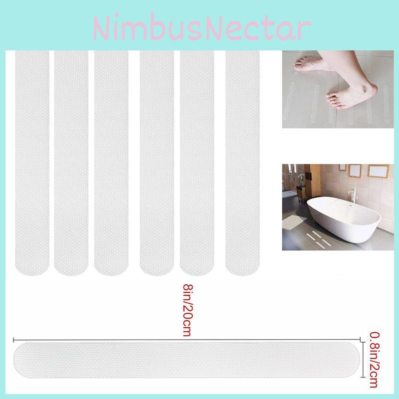 12pcs Slip Anti Bath Grip Stickers Non Slip Shower Strips Pad Floor Tape Safety