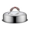 SUPOR 24cm Red Circle 304 Stainless Steel Steamer Pot