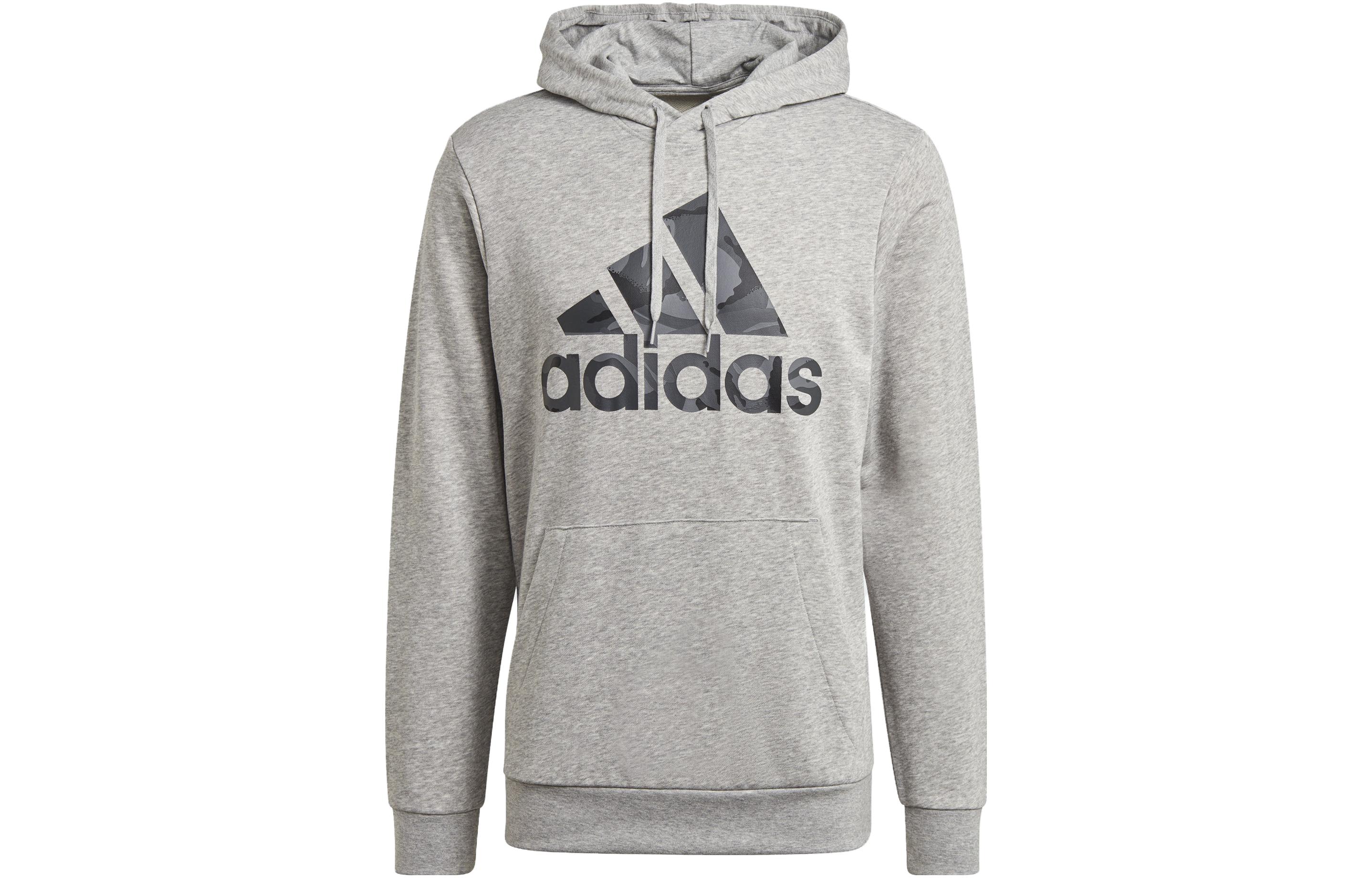 Adidas Sweatshirts Men s Gray Hooded Moderate Other GL0020 L