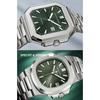 2025 Men's Classic Cubic Automatic Mechanical Watch 50M Waterproof Luminous Sapphire Crystal Reloj Hombre 41MM