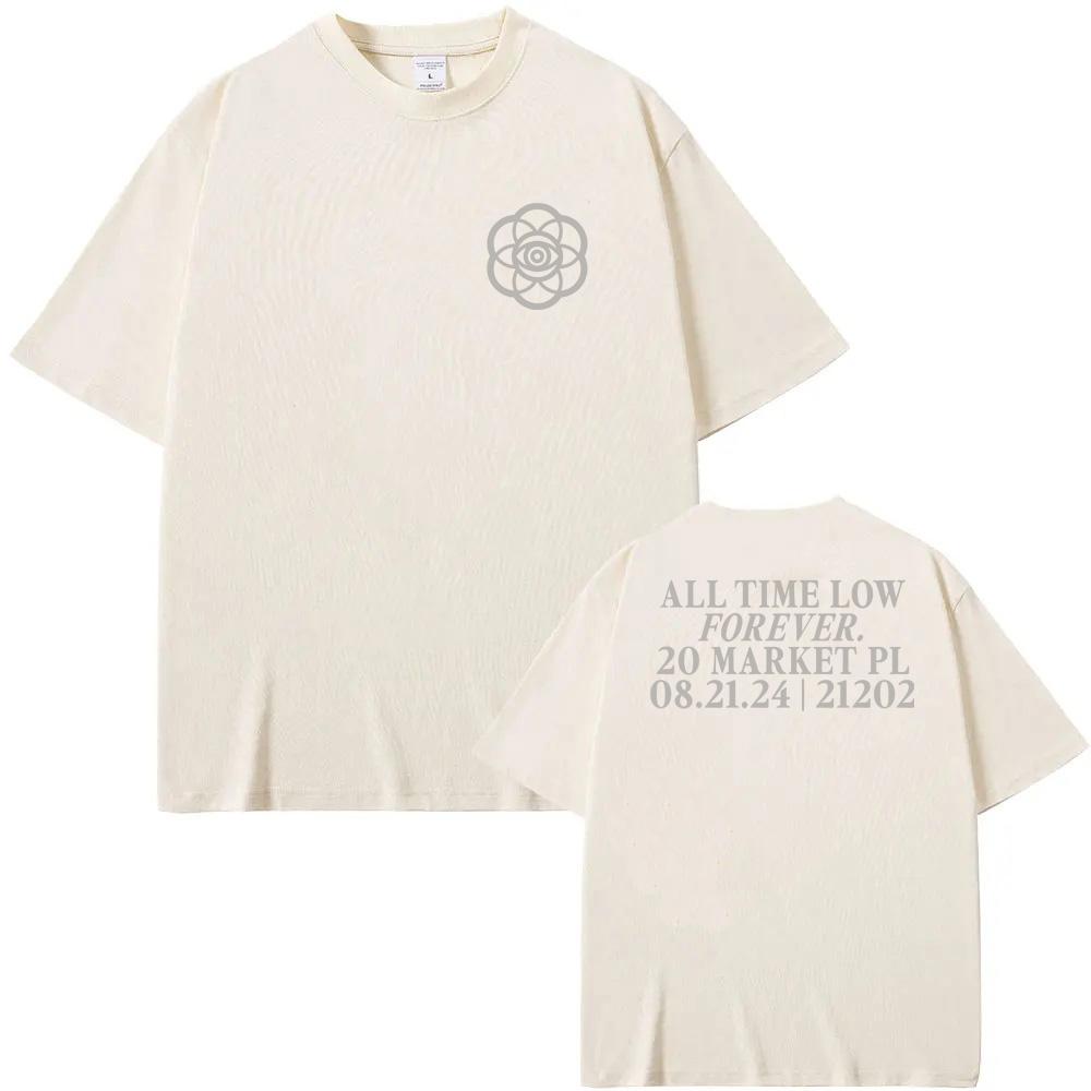 FOREVER POPUP TEE All Time Low Band Same As Official Website 100%Cotton Tee-shirt Sleeve High Quality O-neck Short Sleeve TEES
