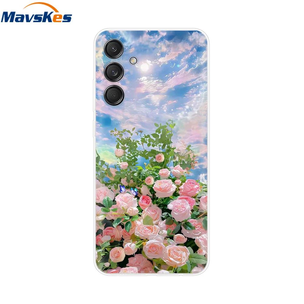 Handytasche Hülle Für Samsung Galaxy M55 C55 5G Weiche Klare Silikon Rückseite Hülle Für Samsung Galaxy M55 C55 5G Hüllen