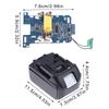 For Makita 18V Battery Case Battery Charging Protective Board Battery Pack Cell Module Adapter Compatible Bl1840 Bl1860