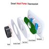 Smart Thermostat for Home Weekly Programmable Temperature Control IP20 Protection Heat Pump