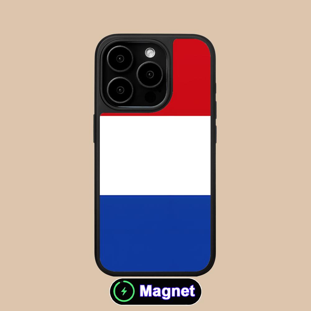 

Netherland Dutch Flag Matte Surface Magsafe Mobile Phone Case for iPhone 17 16 15 14 13 12 11 Air Pro Max Plus Colorful Cover iPhone 11