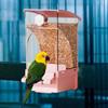 Automatic Bird Feeder For Cage Bird Food Dispenser Cage Accessories Pet Supplies For Cockatiel Parrot Cockatoo Canary Parakeet