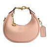 JONIE Tanned Leather Crescent Bag Hobo Bag Handbag Mini Women's Light Pink CR508-B4CRM