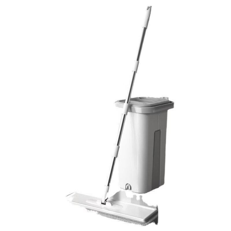 Self-Wringing Flat Mop and Bucket Set