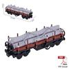 Idee Esperte Creative Città Natale Retro Carrozza Turistica Carro Armato Treno MOC Espresso Ferroviario Mattoncini Blocchi da Costruzione Giocattoli